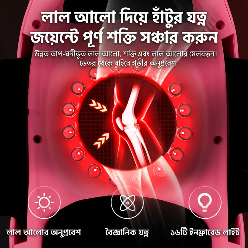 হিটিং হাঁটু ম্যাসাজার